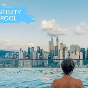 Skypool Kl Free Infinity Pool Over Hostel Kuala Lumpur